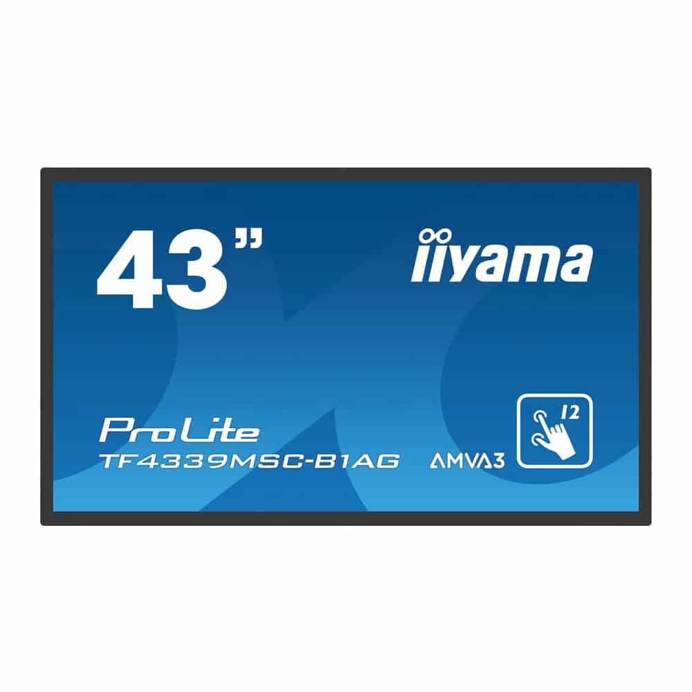 (image for) iiyama 43\" TF4339MSC-B1AG Open Frame PCAP Interactive Display